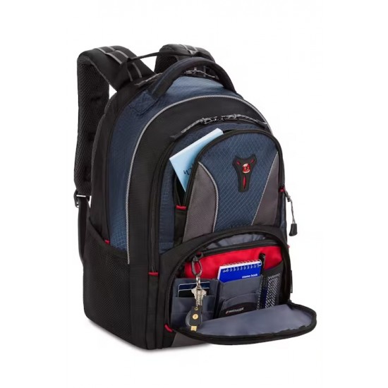 Wenger Cobalt 16 inch Laptop Backpack - Blue Gray Wenger Cobalt 16 inch Laptop Backpack - Blue Gray