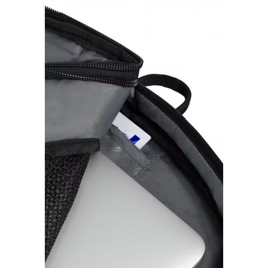 Black Series ScanSmart Laptop Backpack - Black/White Black Series ScanSmart Laptop Backpack - Black/White