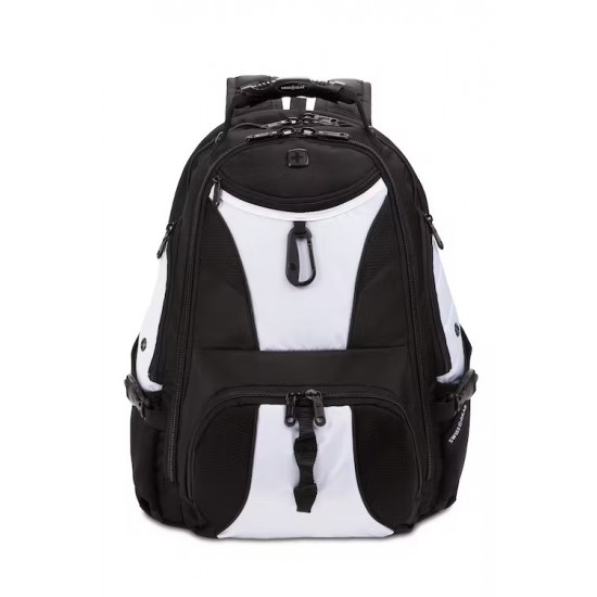Black Series ScanSmart Laptop Backpack - Black/White Black Series ScanSmart Laptop Backpack - Black/White