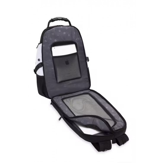 Black Series ScanSmart Laptop Backpack - Black/White Black Series ScanSmart Laptop Backpack - Black/White