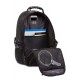 Black Series ScanSmart Laptop Backpack - Black/White Black Series ScanSmart Laptop Backpack - Black/White