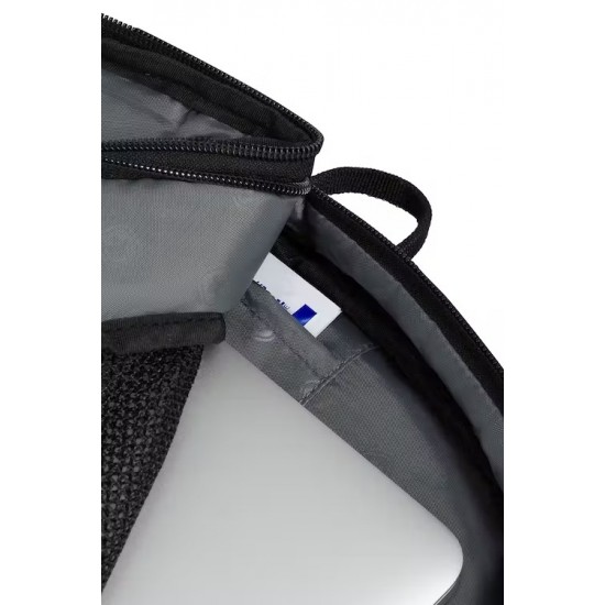 Black Series ScanSmart Laptop Backpack - Black/White Black Series ScanSmart Laptop Backpack - Black/White
