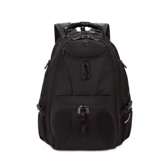 Black Series ScanSmart Laptop Backpack - Black/White Black Series ScanSmart Laptop Backpack - Black/White