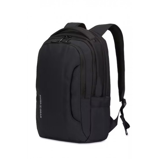 Laptop Backpack - Black/White Logo Laptop Backpack - Black/White Logo