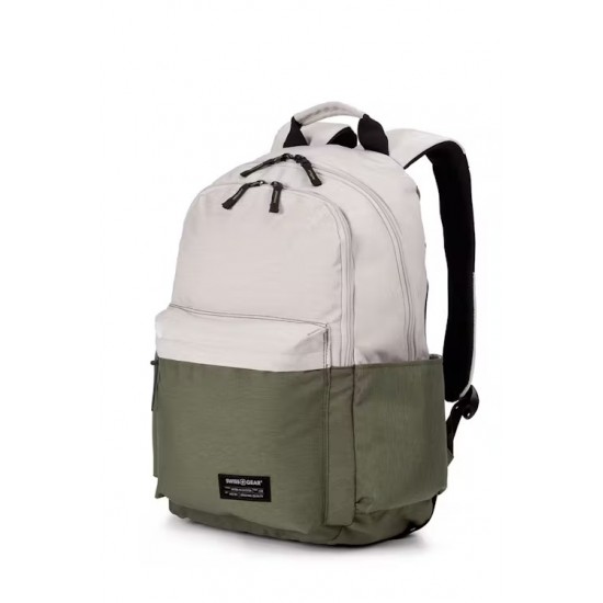 Laptop Backpack - Ivory/Olive Laptop Backpack - Ivory/Olive