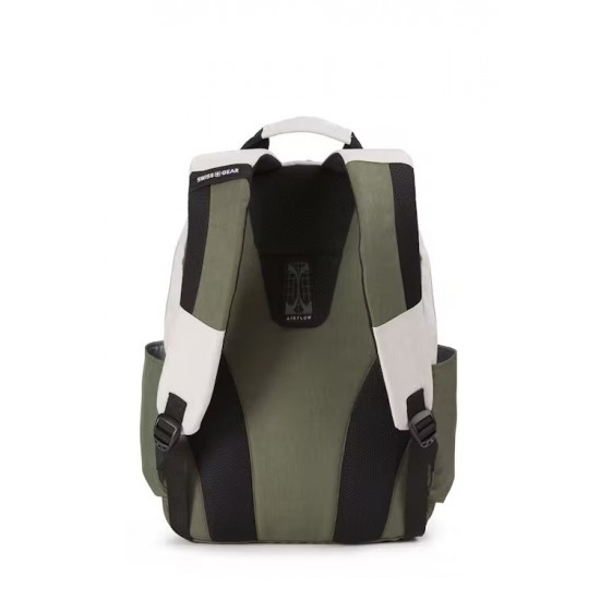 Laptop Backpack - Ivory/Olive Laptop Backpack - Ivory/Olive