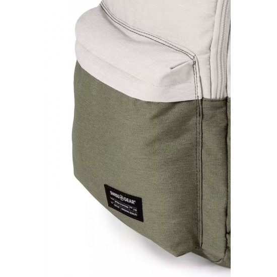 Laptop Backpack - Ivory/Olive Laptop Backpack - Ivory/Olive
