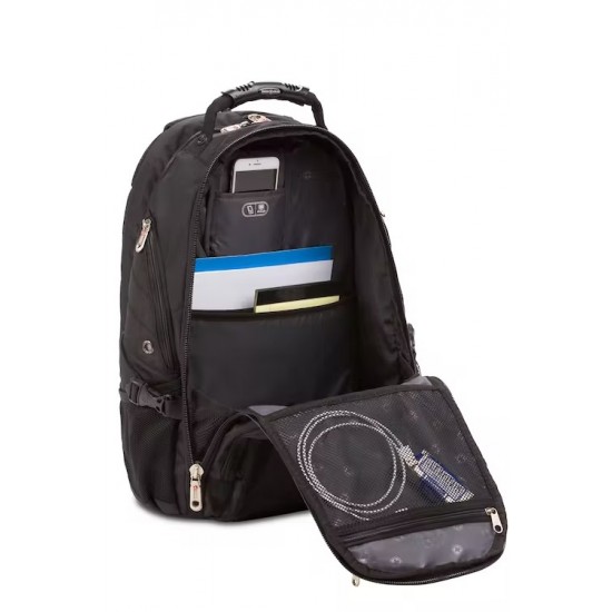 Swissgear ScanSmart Laptop Backpack - Ballistic Navy Blue Swissgear ScanSmart Laptop Backpack - Ballistic Navy Blue