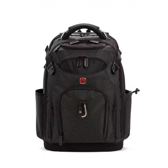 Swissgear USB Work Pack Pro Tool Backpack - Black Canvas Swissgear USB Work Pack Pro Tool Backpack - Black Canvas
