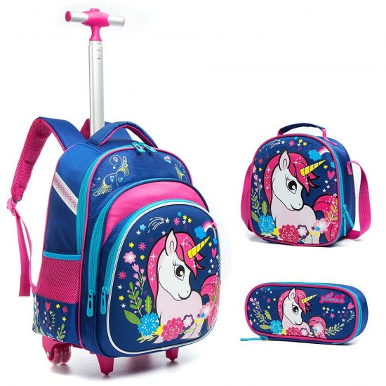 Girls Trolly Pink Bag Girls Trolly Pink Bag