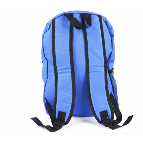 Blue Bag And Black Zips Blue Bag And Black Zips