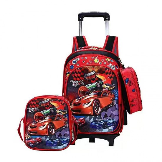 Red and Black Best Quality Trolly BackPack Red and Black Best Quality Trolly BackPack