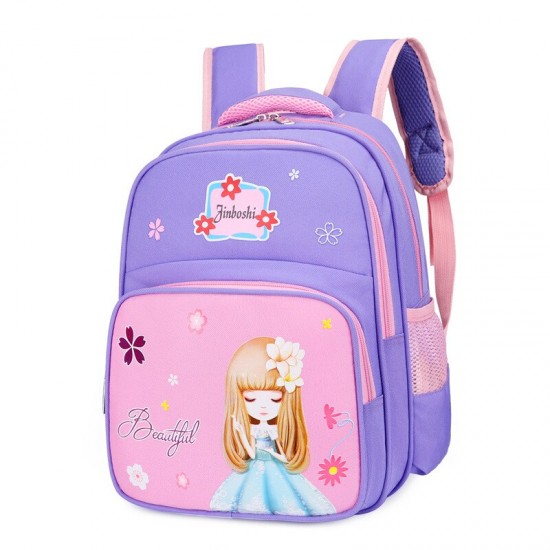 Pink And Blue Girls School Back Pack Pink And Blue Girls School Back Pack