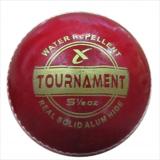 Tournament Red Cricket Ball 6 Balls Set Tournament Red Cricket Ball 6 Balls Set