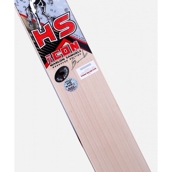 HS ICON MARLON SAMULES English willow Cricket Hardball bat HS ICON MARLON SAMULES English willow Cricket Hardball bat