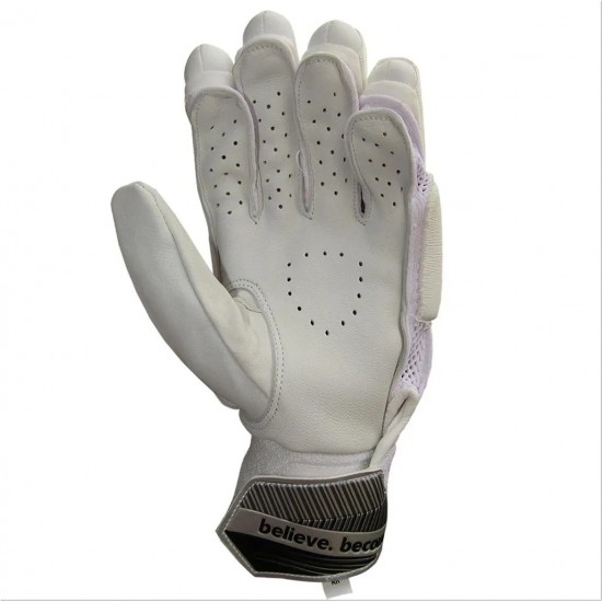 SG R17 Cricket Batting Gloves White and Blue RH SG R17 Cricket Batting Gloves White and Blue RH