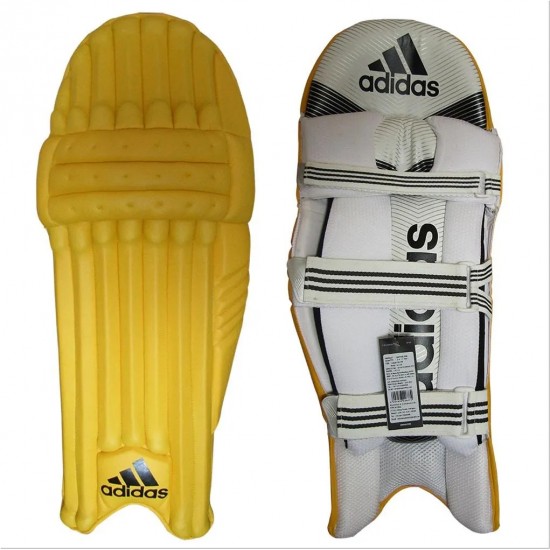 Adidas XT 1.0 Cricket Batting Pads Yellow Adidas XT 1.0 Cricket Batting Pads Yellow