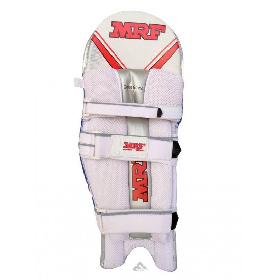 MRF BLUE GENIUS GRAND CRICKET BATTING PAD MEN SIZE MRF BLUE GENIUS GRAND CRICKET BATTING PAD MEN SIZE