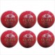 Super Club Leather Cricket Ball Set of 6 Super Club Leather Cricket Ball Set of 6