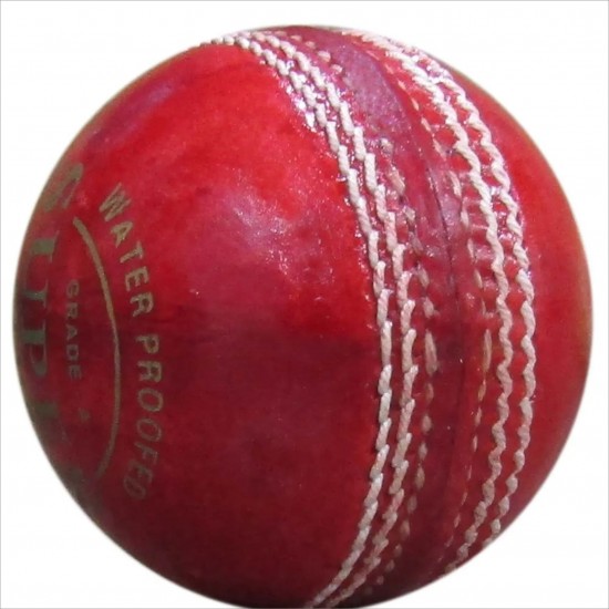 Super Club Leather Cricket Ball Set of 6 Super Club Leather Cricket Ball Set of 6