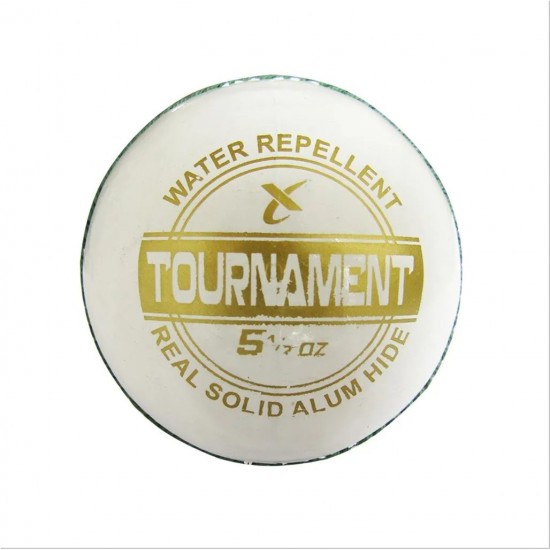 Tournament White Cricket Ball (Set of 6)