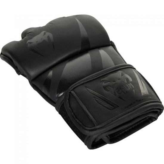 Matte Black Venum Challenger MMA Gloves Matte Black Venum Challenger MMA Gloves