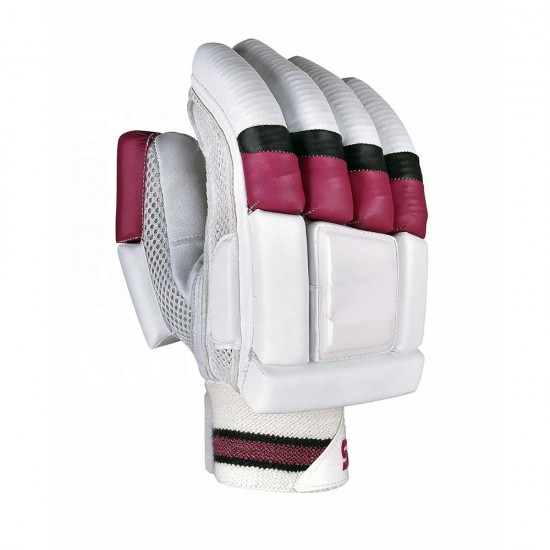 White and Purple Batting HardBall Gloves White and Purple Batting HardBall Gloves