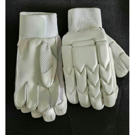 White HardBall Batting Gloves White HardBall Batting Gloves