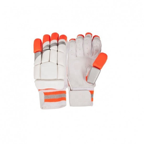 White and Red HardBall Batting Gloves KS 4474 White and Red HardBall Batting Gloves KS 4474