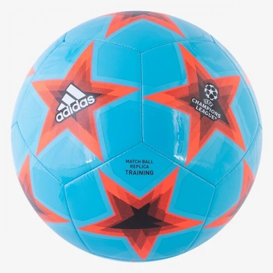 adidas UCL Club Soccer Ball 22/23 - Cyan/Black/Red adidas UCL Club Soccer Ball 22/23 - Cyan/Black/Red