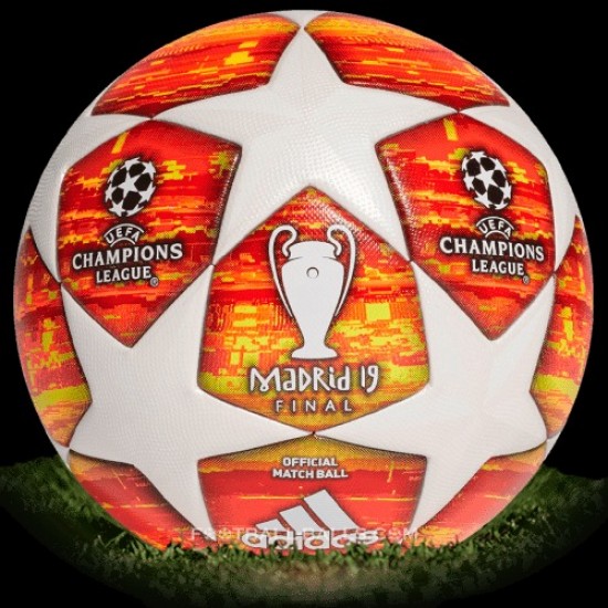 Adidas Finale Madrid is official final match ball of Champions League 2018/2019 Adidas Finale Madrid is official final match ball of Champions League 2018/2019