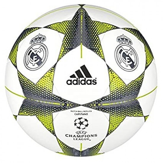 adidas Finale 15 Real Madrid Capitano Soccer Ball, Size 3 adidas Finale 15 Real Madrid Capitano Soccer Ball, Size 3