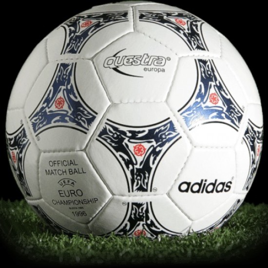 Questra Europa is official match ball of Euro Cup 1996 Questra Europa is official match ball of Euro Cup 1996