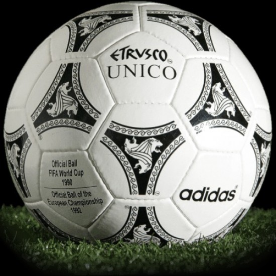 Etrusco Unico is official match ball of Euro Cup 1992 Etrusco Unico is official match ball of Euro Cup 1992
