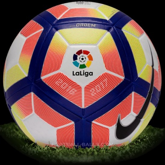 Nike Ordem 4 is official match ball of La Liga 2016/2017 Nike Ordem 4 is official match ball of La Liga 2016/2017