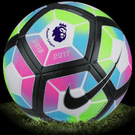 Nike Ordem 4 is official match ball of Premier League 2016/2017 Nike Ordem 4 is official match ball of Premier League 2016/2017