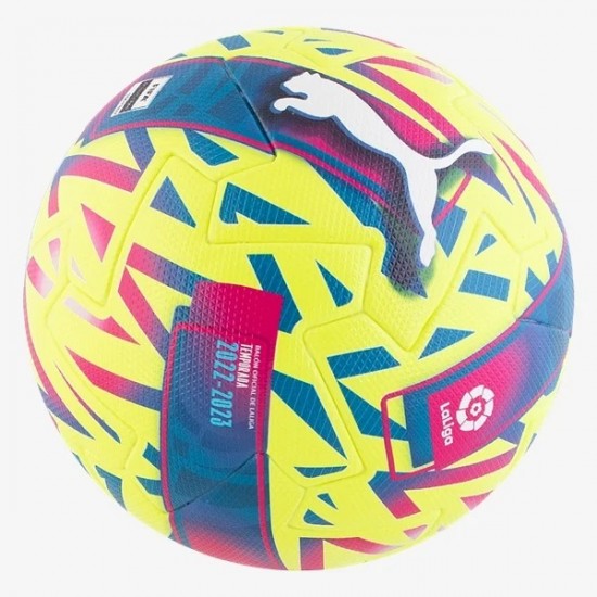 Puma Orbita La Liga 1 FIFA Quality Pro Soccer Ball 22/23 - Yellow Puma Orbita La Liga 1 FIFA Quality Pro Soccer Ball 22/23 - Yellow