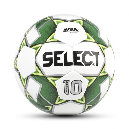NUMERO 10 SOCCER BALL WHITE/GREEN NUMERO 10 SOCCER BALL WHITE/GREEN