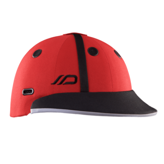 Black And Red Polo Helmet Black And Red Polo Helmet